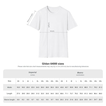 'Just Be Held' Unisex Softstyle T-Shirt - Broken Pieces Art Studio