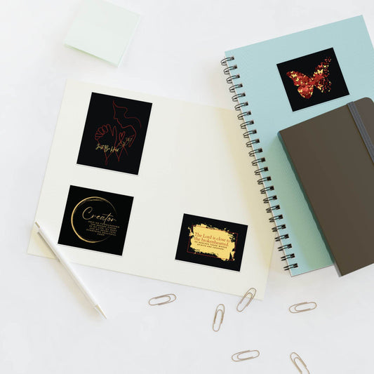 Inspirational Sticker Sheets - Broken Pieces Art Studio